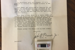 Medal Letter