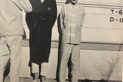 Torvald Thompson & fellow POW after release